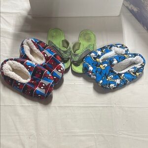 New Mix Kids Shoes - Red, Blue, Green